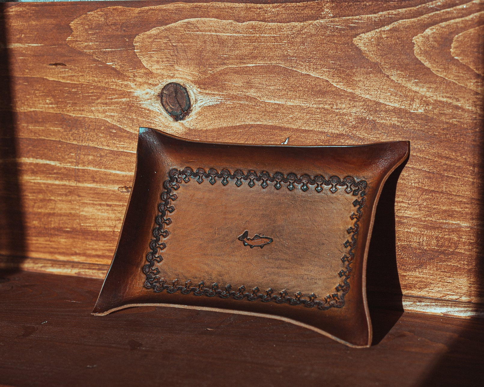 Leather Valet Tray