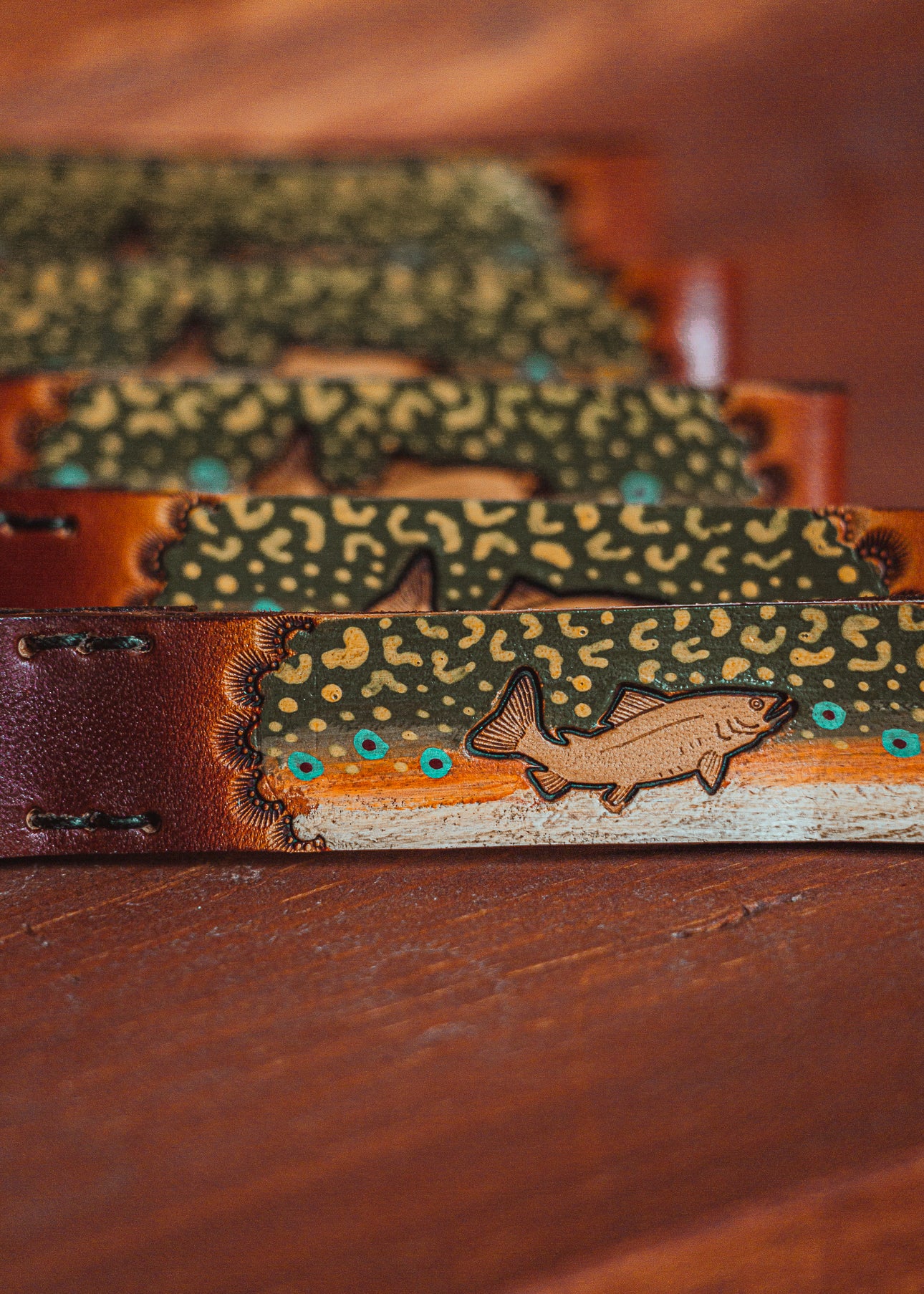 Leather Key Chain Sticks