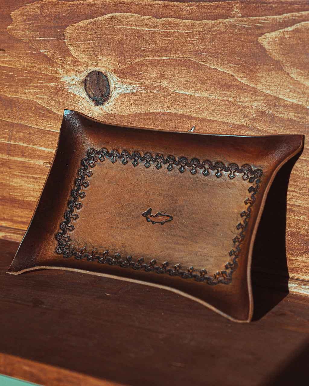 Leather Valet Tray