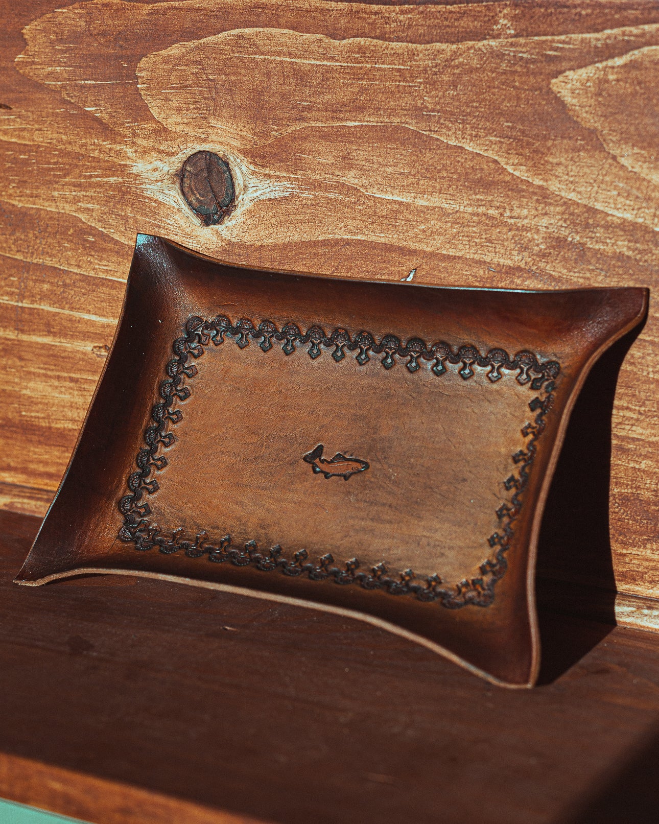 Leather Valet Tray